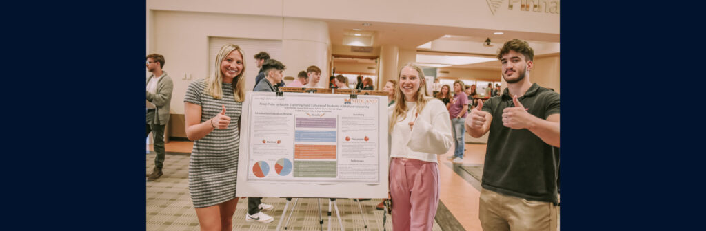 Spring Research Fair Students