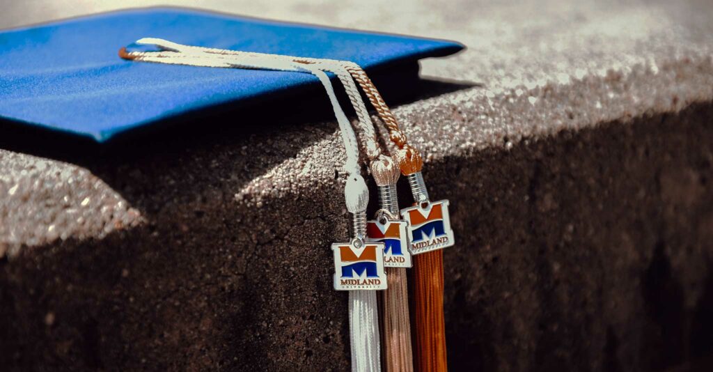 Graduation Hat and Tassels